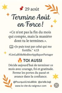 Et si la vraie victoire était dans la façon de finir ?